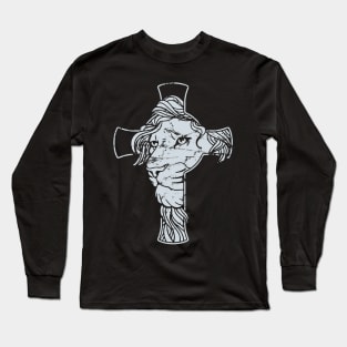 Christian Apparel Clothing Gifts - Lion Judha Long Sleeve T-Shirt